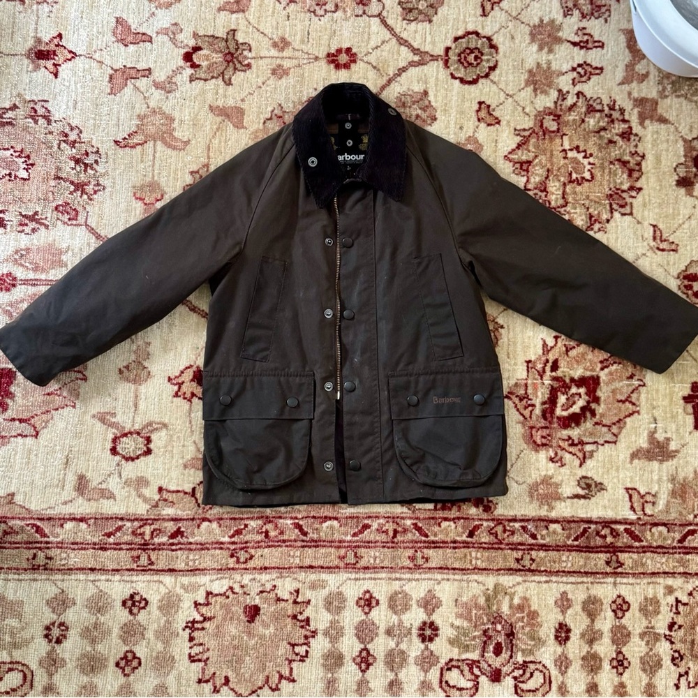 Barbour Dark Brown Military Field Jacket